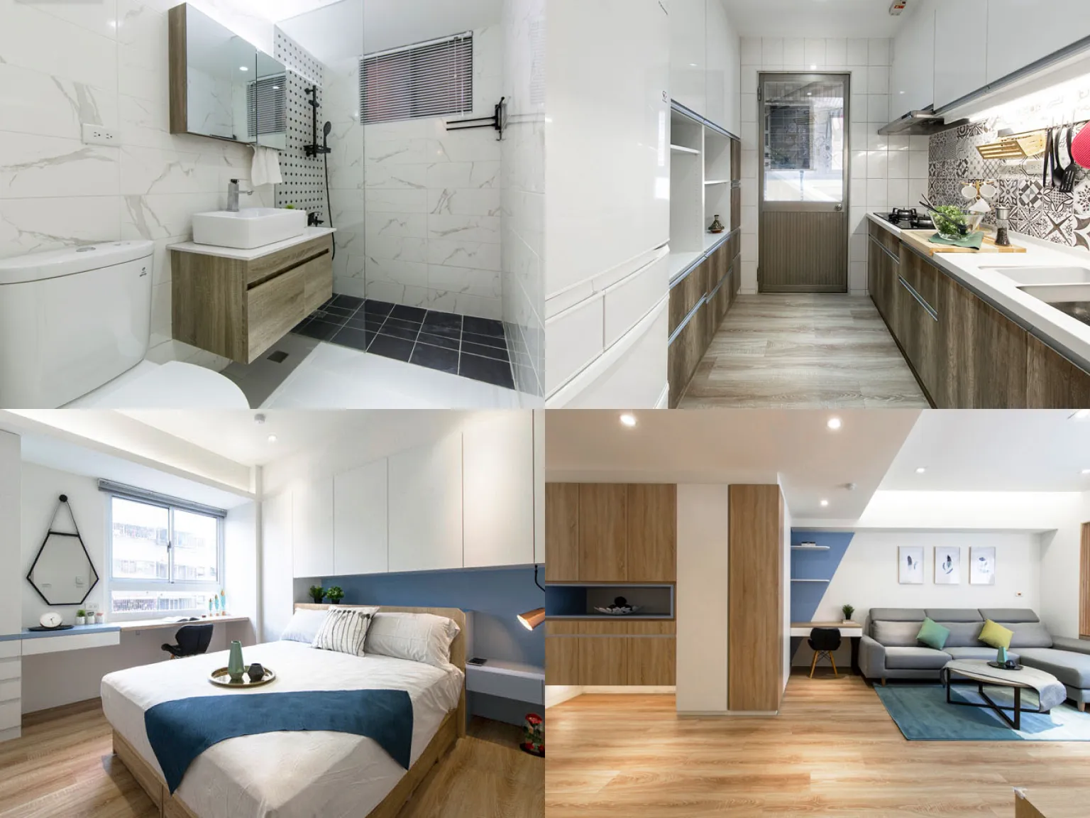 Renovated property showcasing a fresh, modern appearance post-rehabilitation