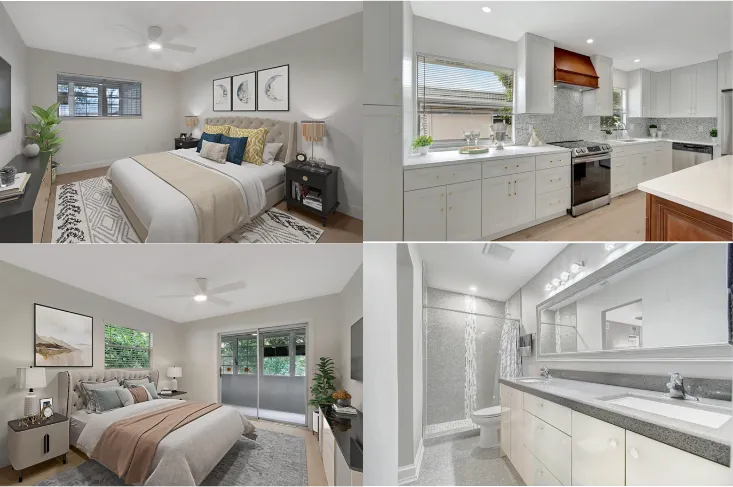 Renovated property showcasing a fresh, modern appearance post-rehabilitation